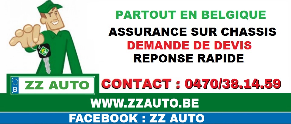 Transfert de saisie et assurance sur châssis partout en Belgique – ZZ AUTO 0470/38.14.59
